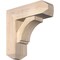 Ekena Millwork Imperial Craftsman Smooth Bracket w/ Offset Brace, Douglas Fir, 7 1/2"W x 22"D x 22"H BKT0806X22X22IMP04SDF - alternate 1